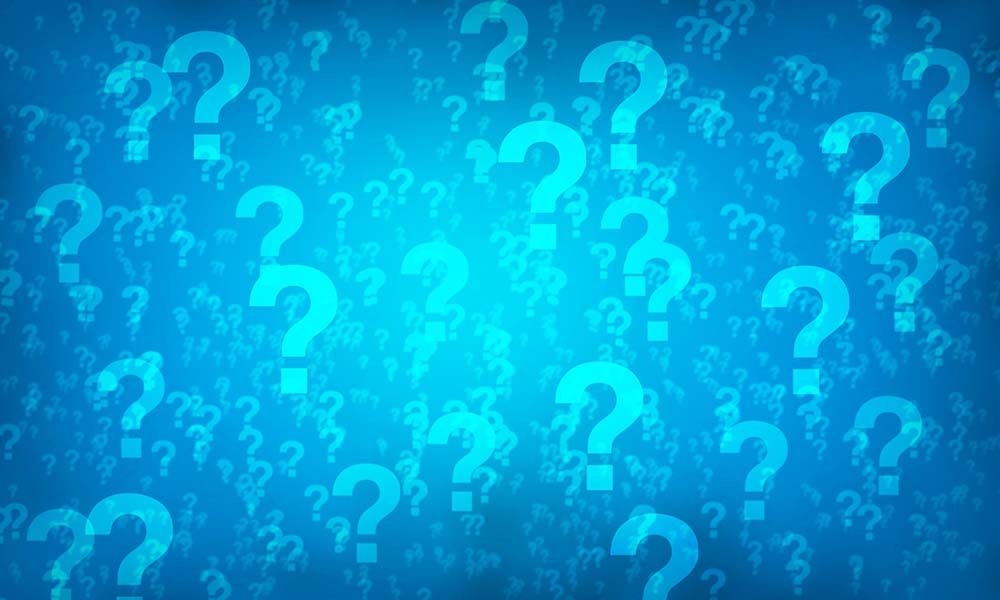 background image of lots of question marks