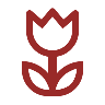 Icon: Funeral flower - deceased